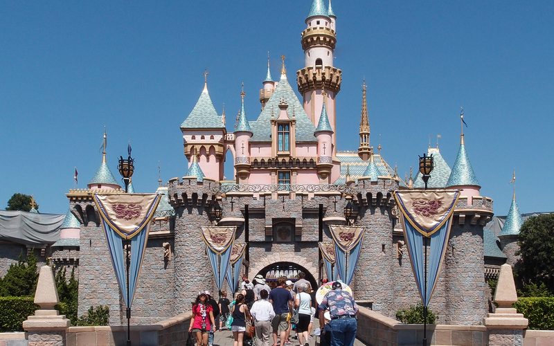 Disneyland for ages 5–9, off-site hotel — 4 days in Anaheim
