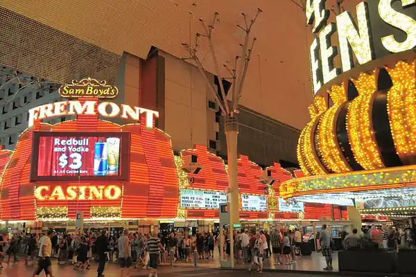 Fremont Street evening